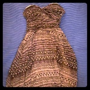 Free people strapless dress